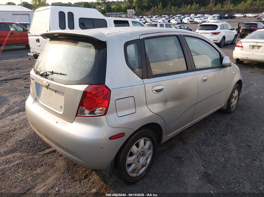 2005 CHEVROLET AVEO auction photo 4