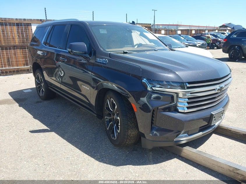 Vin: 1gnsktkl4nr250931, lot: 46334356, chevrolet tahoe 4wd high country 20221