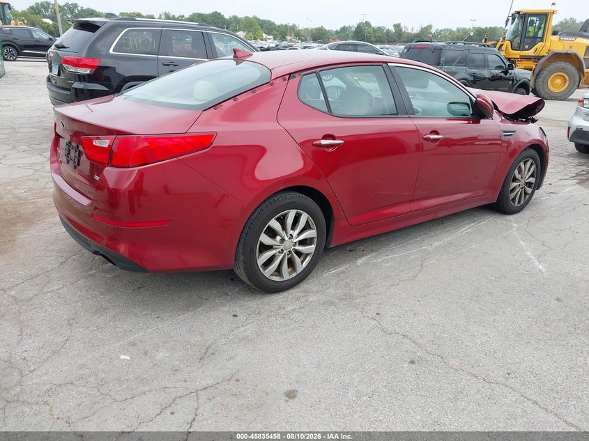 Vin: 5xxgm4a77fg464884, lot: 46334359, kia optima lx 20154