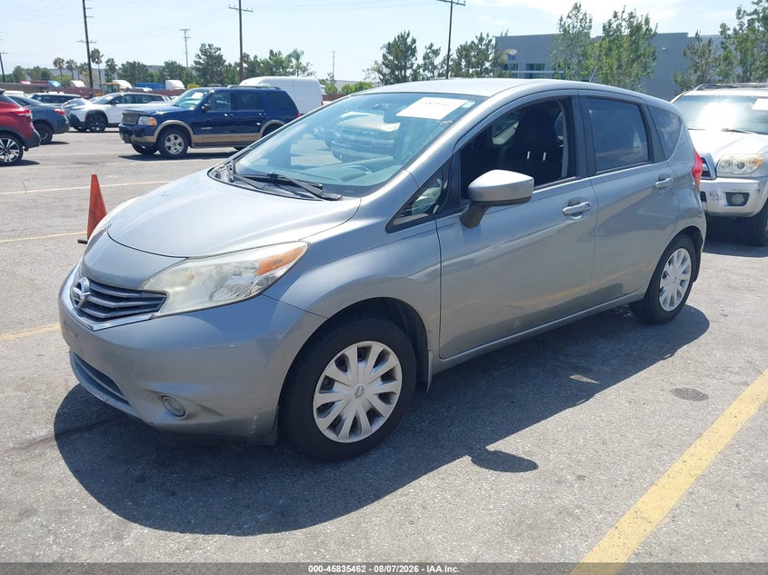 Vin: 3n1ce2cpxfl400956, lot: 46334363, nissan versa note sv 20152