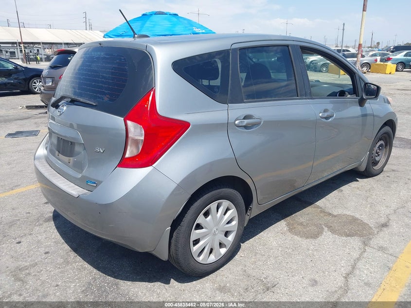 Vin: 3n1ce2cpxfl400956, lot: 46334363, nissan versa note sv 20154