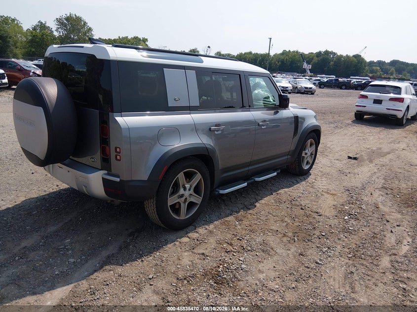 Vin: salep7ru3m2059028, lot: 46334372, land rover defender 110 se 20214