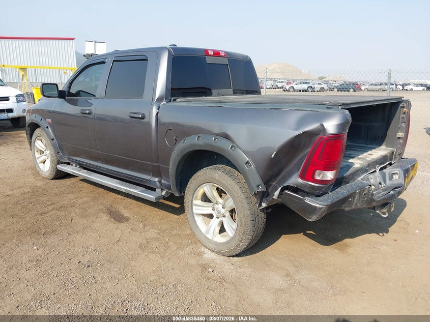 Vin: 1c6rr7mt1es333594, lot: 46334381, ram 1500 sport 20143