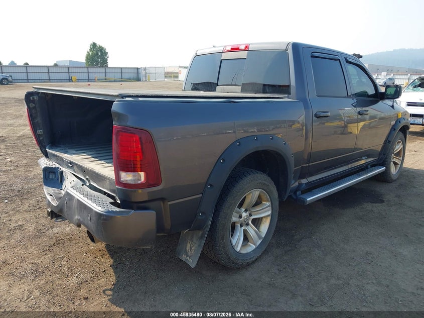 Vin: 1c6rr7mt1es333594, lot: 46334381, ram 1500 sport 20144