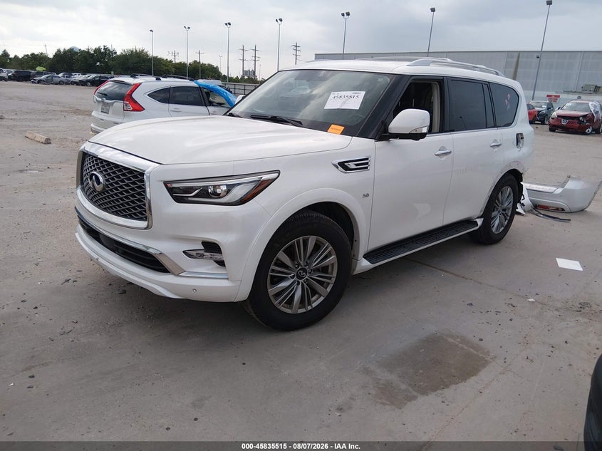 Vin: jn8az2nf5l9701284, lot: 46334416, infiniti qx80 luxe 20202