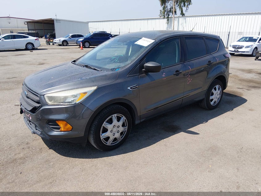 2017 Ford Escape, Удар сзади, IAAI, VIN 1FMCU0F71HUD12186 — фото 2