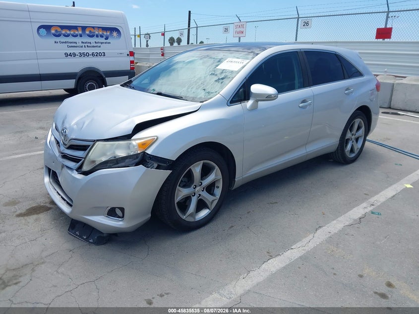 Vin: 4t3zk3bb3du055870, lot: 46334436, toyota venza xle v6 20132