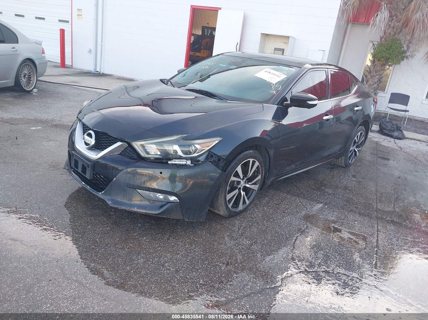 Vin: 1n4aa6ap6gc408789, lot: 46334442, nissan maxima 3.5 platinum 20162