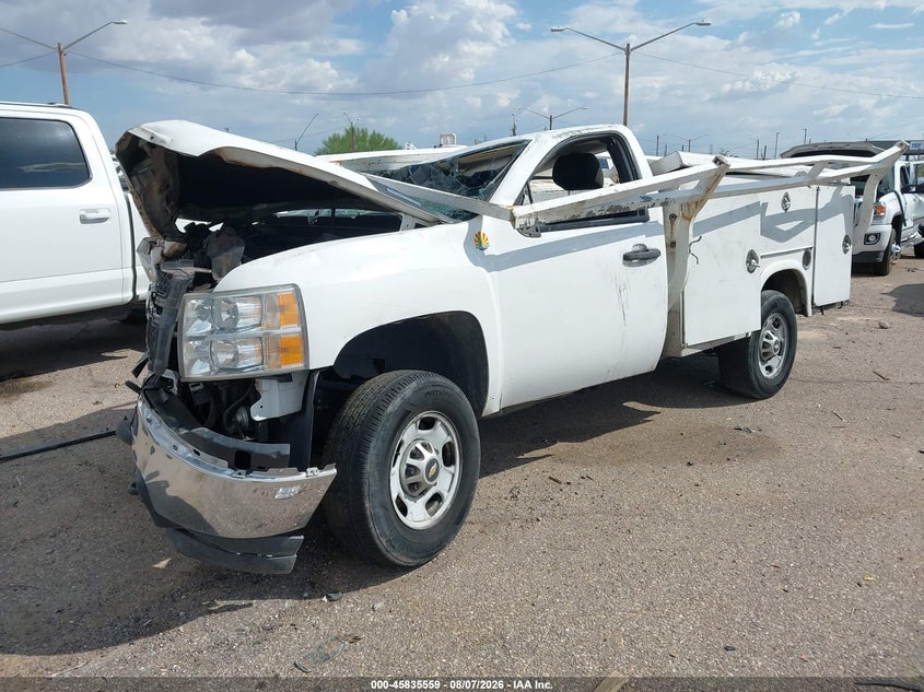 Vin: 1gc0cvcg7df245989, lot: 46334459, chevrolet silverado 2500hd work truck 20132