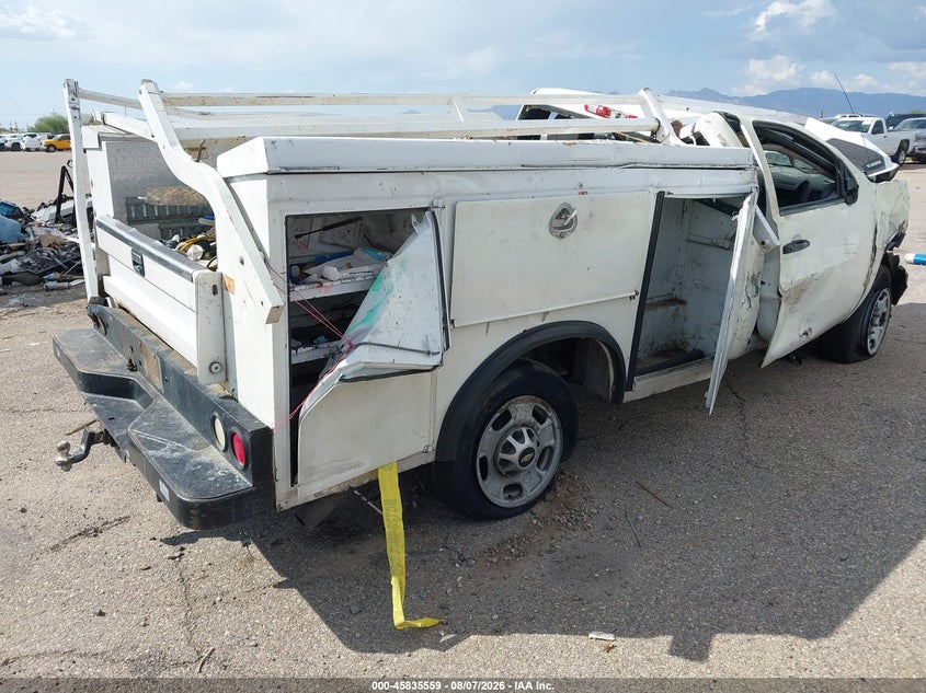 Vin: 1gc0cvcg7df245989, lot: 46334459, chevrolet silverado 2500hd work truck 20134
