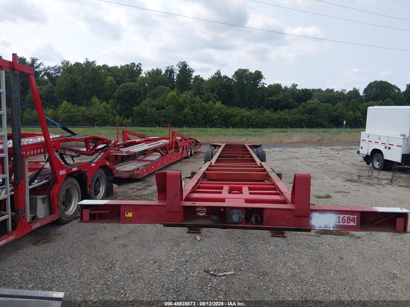 1985 FRUEHAUF CONTAINER CHASSIS auction photo 8