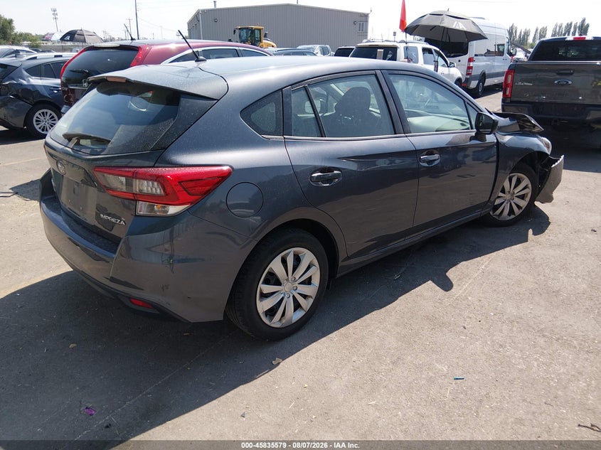 Vin: 4s3gtab67n3713500, lot: 46334480, subaru impreza base 5-door 20224