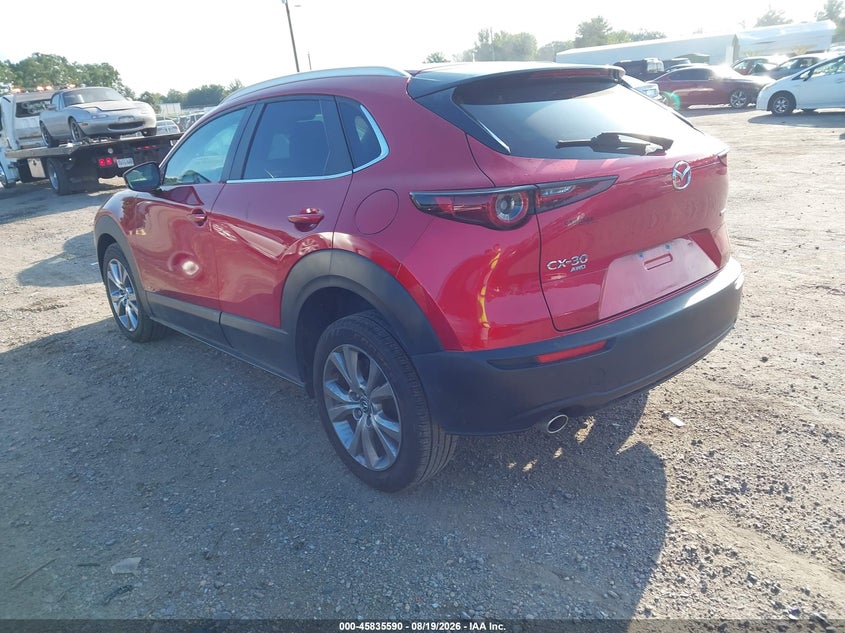 Vin: 3mvdmbcm2pm522330, lot: 46334491, mazda cx-30 2.5 s preferred 20233