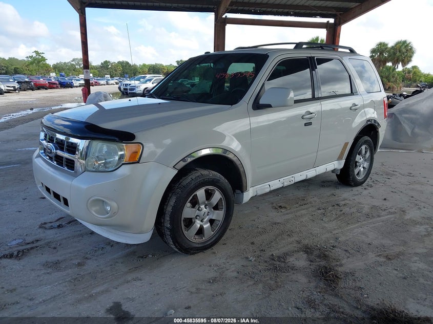Vin: 1fmcu0eg7cka30415, lot: 46334496, ford escape limited 20122
