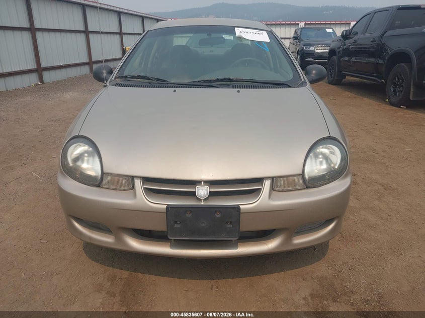 2002 DODGE NEON auction photo 6