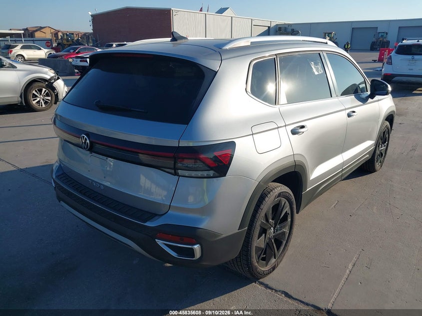 Vin: 3vvec7b20sm041430, lot: 46334509, volkswagen taos 1.5t se 20254