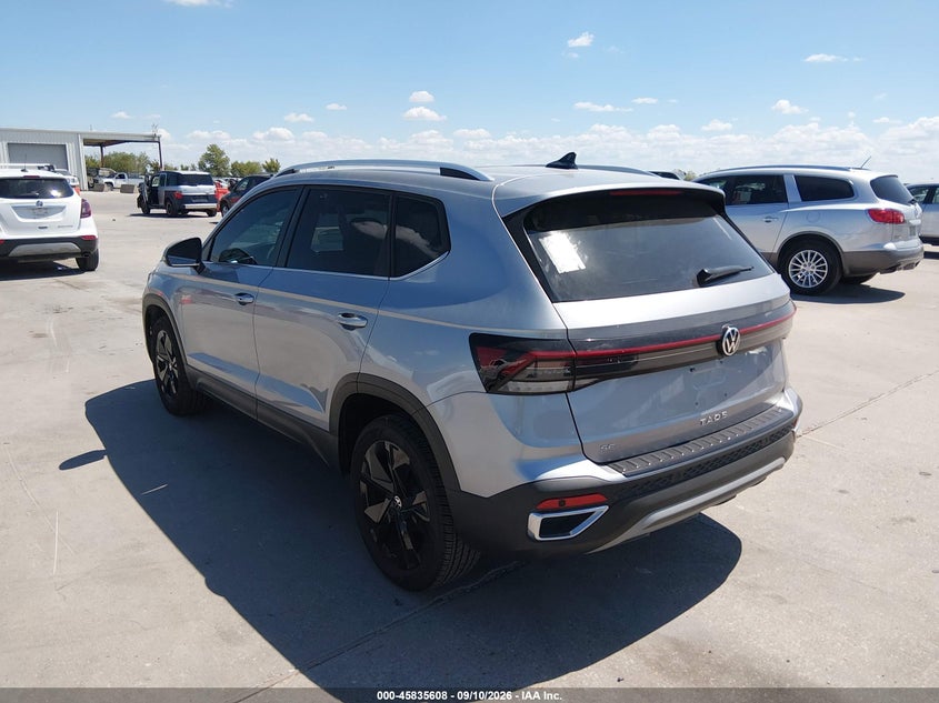 Vin: 3vvec7b20sm041430, lot: 46334509, volkswagen taos 1.5t se 20253