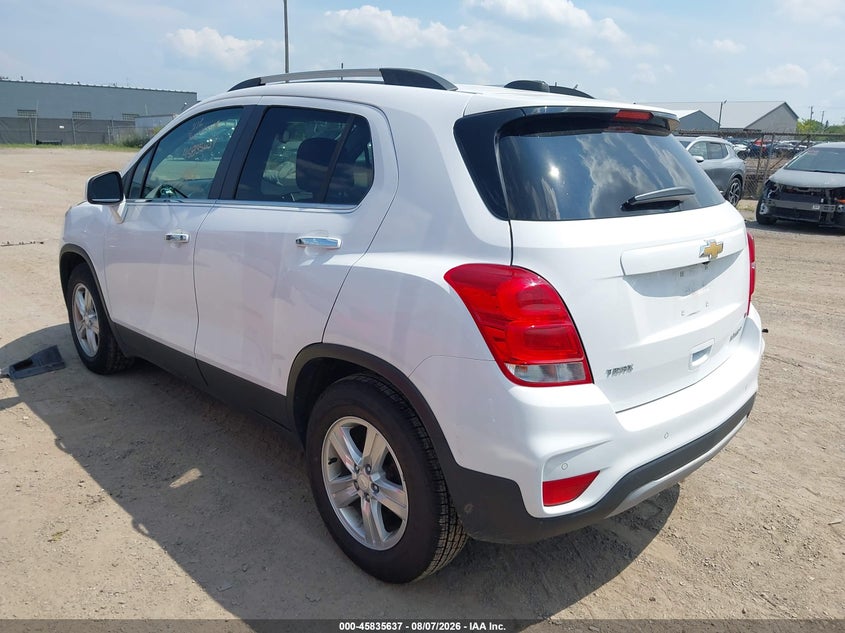 Vin: 3gncjlsb3kl334319, lot: 46334538, chevrolet trax lt 20193