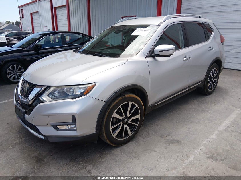 Vin: 5n1at2mt0kc776282, lot: 46334541, nissan rogue sl 20192