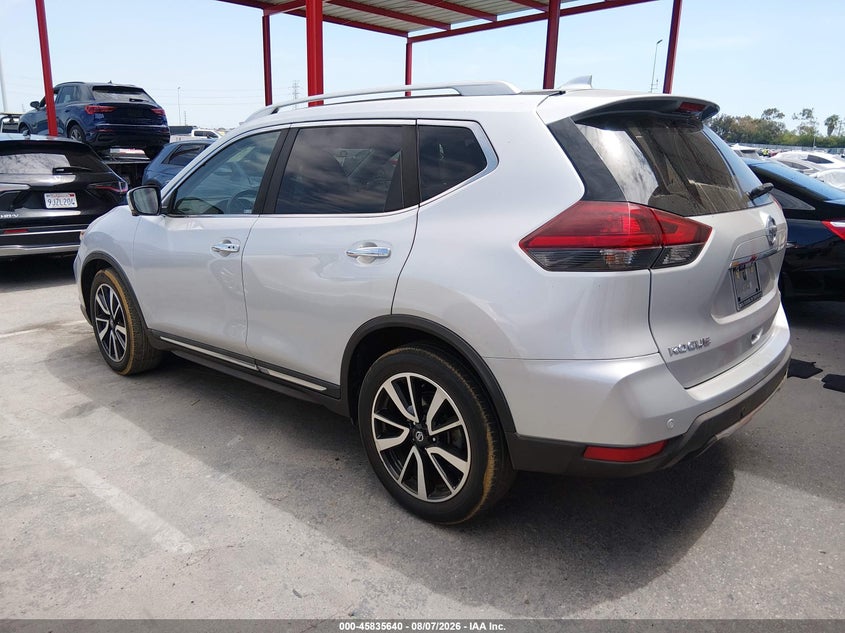 Vin: 5n1at2mt0kc776282, lot: 46334541, nissan rogue sl 20193