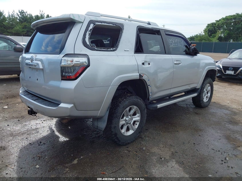 Vin: jtebu5jr6g5354380, lot: 46334542, toyota 4runner sr5 premium 20164