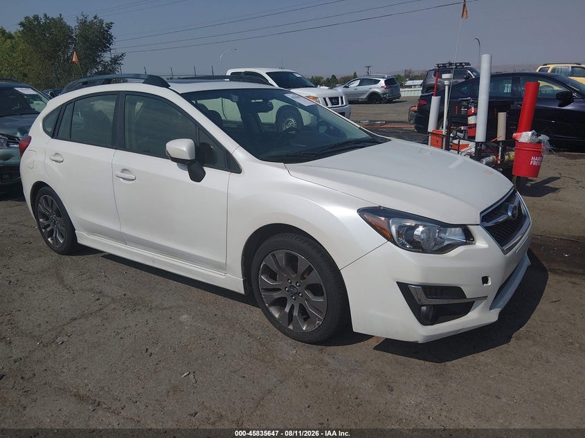2015 Subaru Impreza 2.0i Sport Limited VIN JF1GPAZ65F8223206