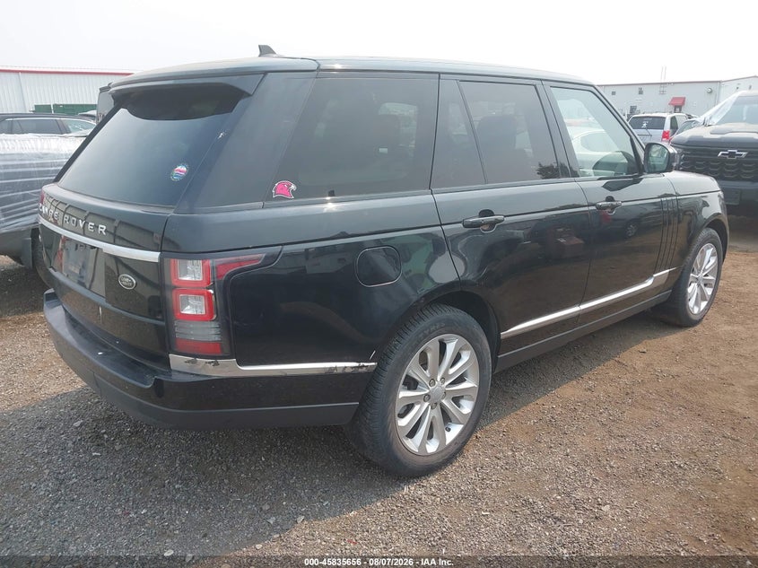 Vin: salgs2kf4ga249999, lot: 46334557, land rover range rover 3.0l v6 turbocharged diesel hse td6 20164