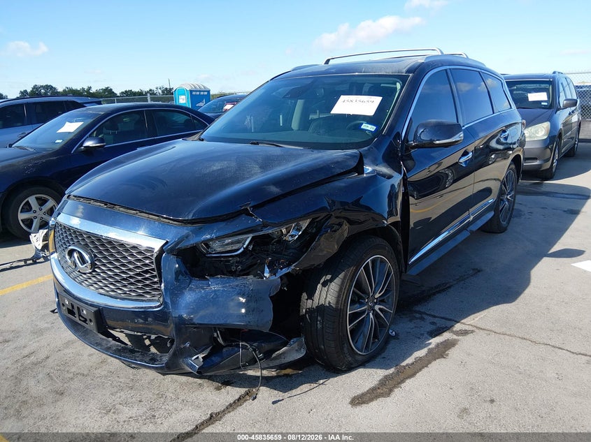 2017 Infiniti Qx60, Левый перёд, IAAI, VIN 5N1DL0MN4HC542237 — фото 2