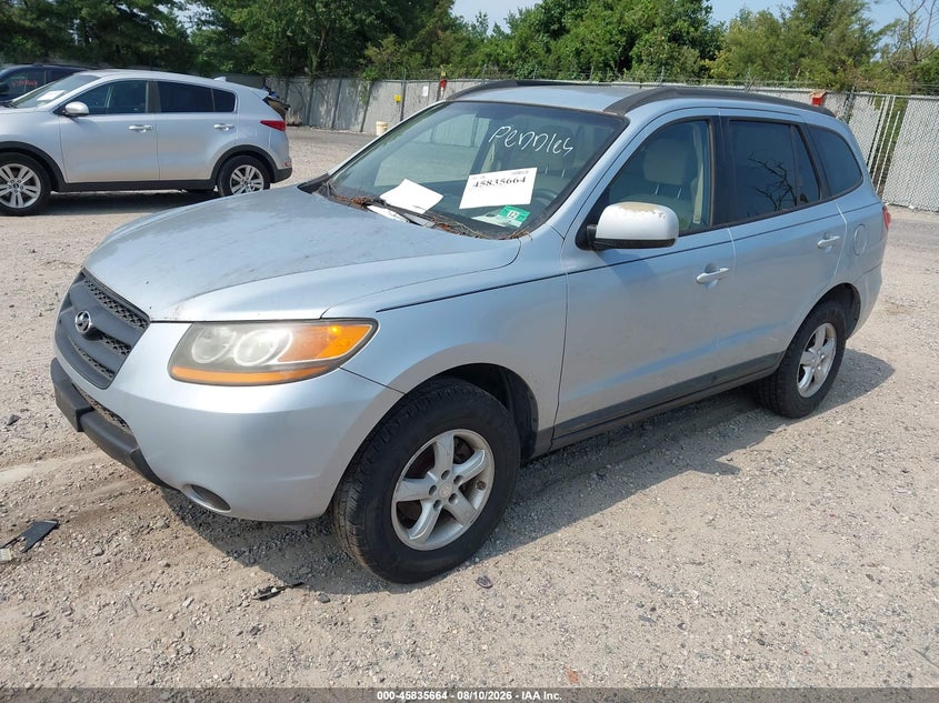 2008 Hyundai Santa Fe, Normal Wear & Tear, IAAI, VIN 5NMSG13D28H172230 — photo 2