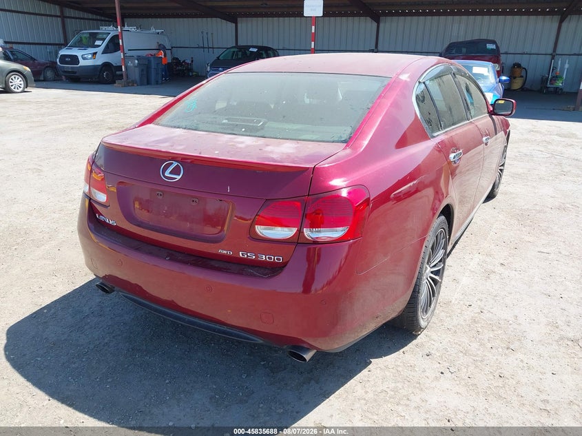 2006 LEXUS GS 300 auction photo 4