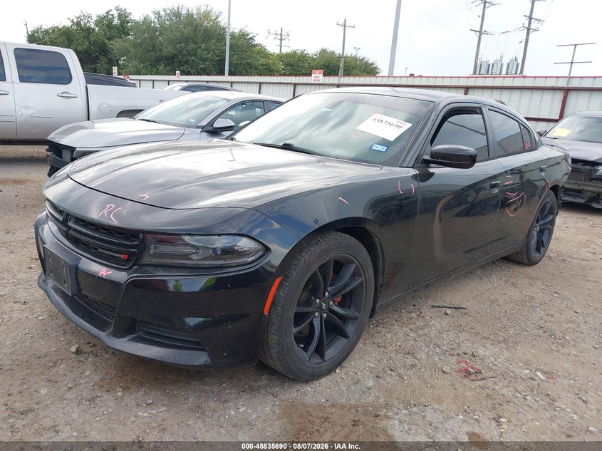 Vin: 2c3cdxbg9jh196381, lot: 46334591, dodge charger sxt rwd 20182