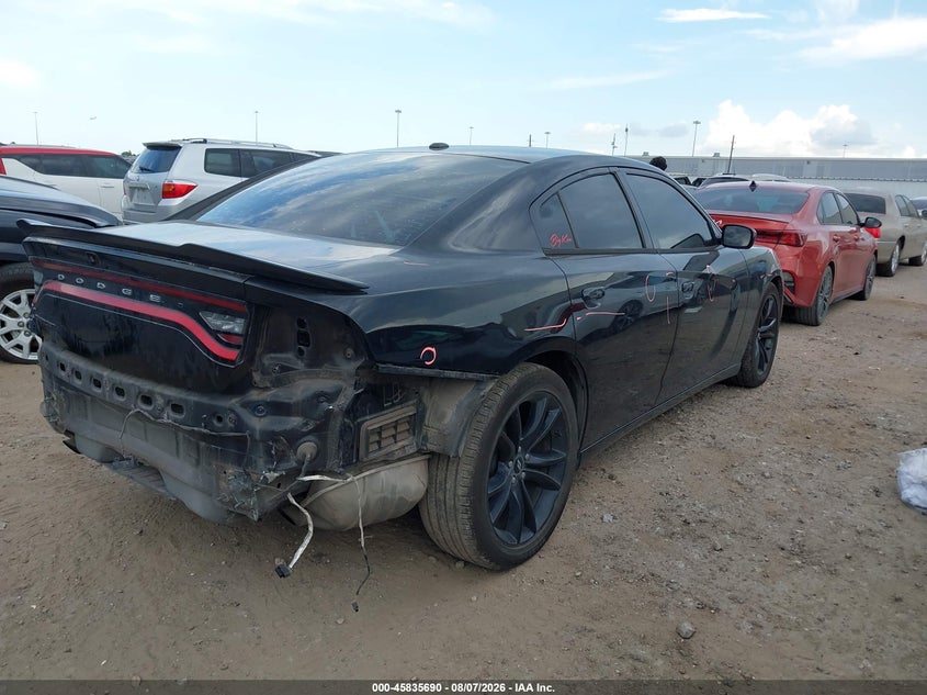 Vin: 2c3cdxbg9jh196381, lot: 46334591, dodge charger sxt rwd 20184