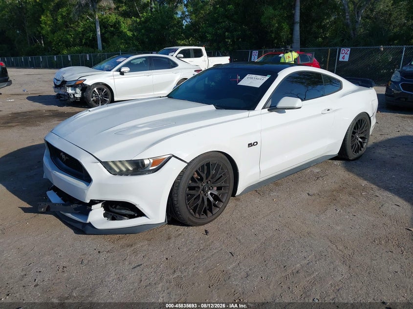 FORD MUSTANG 2017 VIN 1FA6P8CF2H5301636
