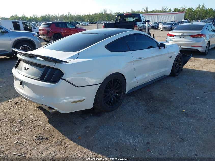 FORD MUSTANG 2017 VIN 1FA6P8CF2H5301636
