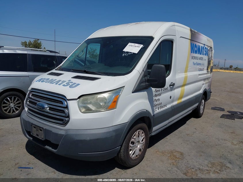 Vin: 1ftsw2cg3fka27251, lot: 46334600, ford transit-350 20152
