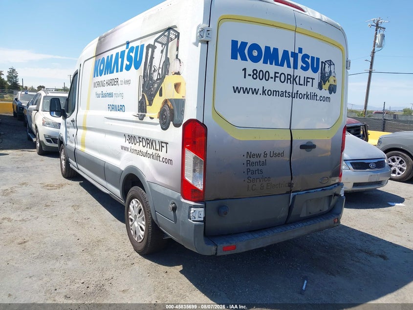 Vin: 1ftsw2cg3fka27251, lot: 46334600, ford transit-350 20153
