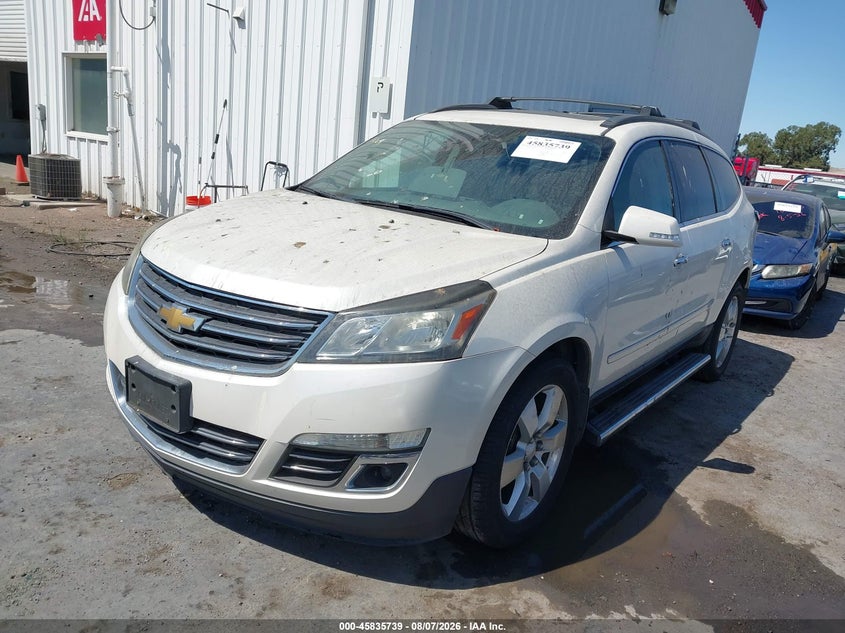 Vin: 1gnkvjkd5ej338289, lot: 46334640, chevrolet traverse ltz 20142