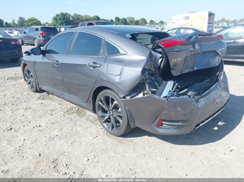 2021 HONDA CIVIC auction photo 3