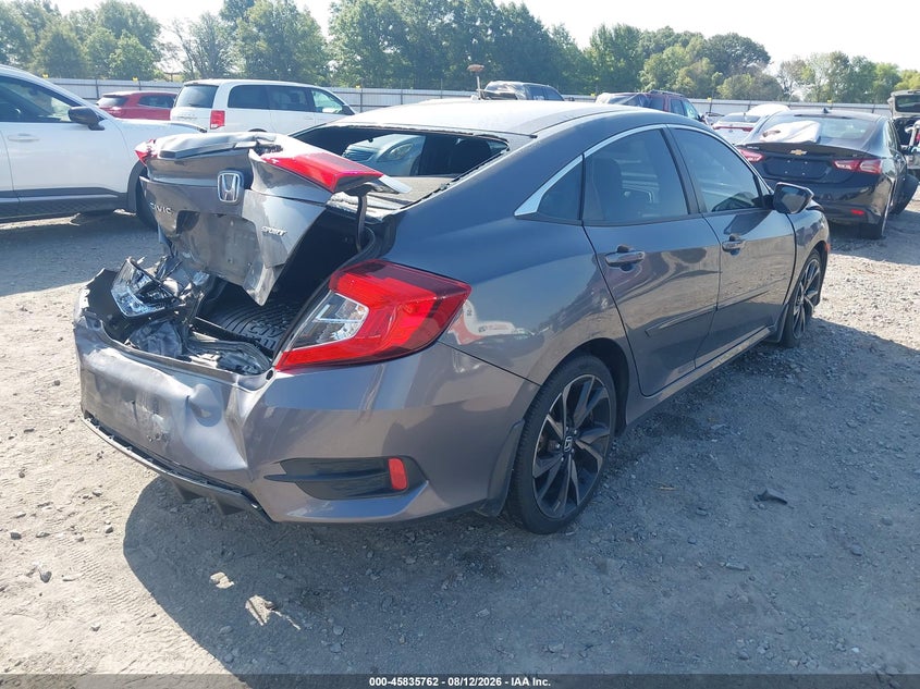 2021 HONDA CIVIC auction photo 4