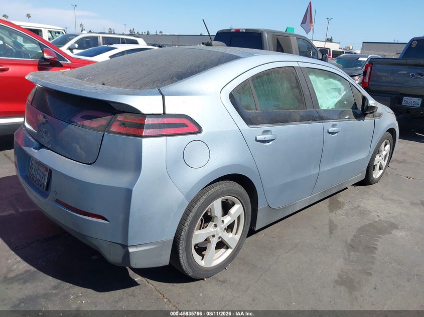 Vin: 1g1rc6e42fu117635, lot: 46334667, chevrolet volt 20154