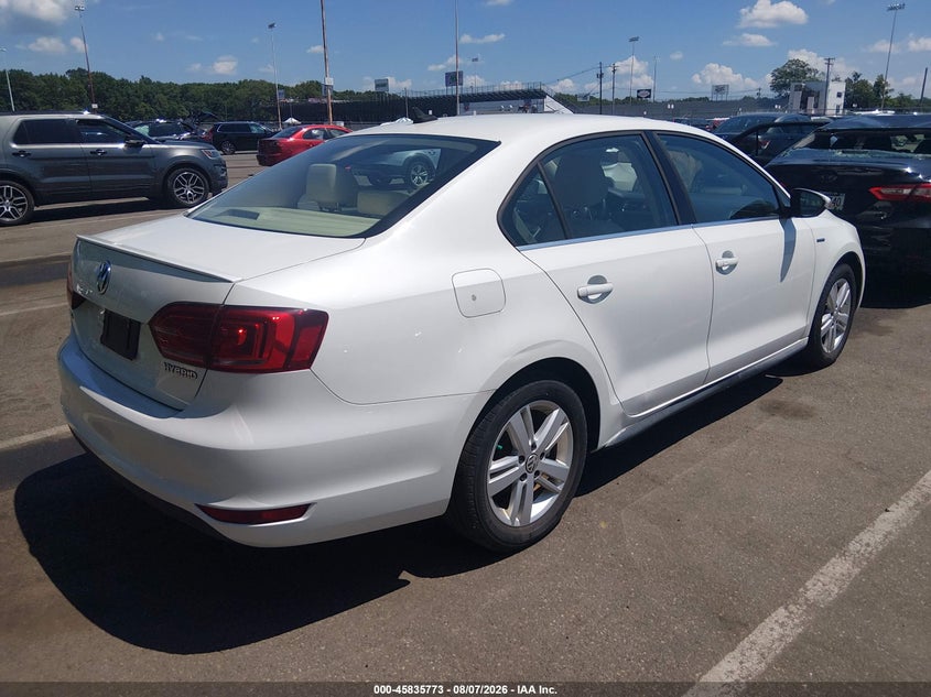 2014 VOLKSWAGEN JETTA HYBRID auction photo 6