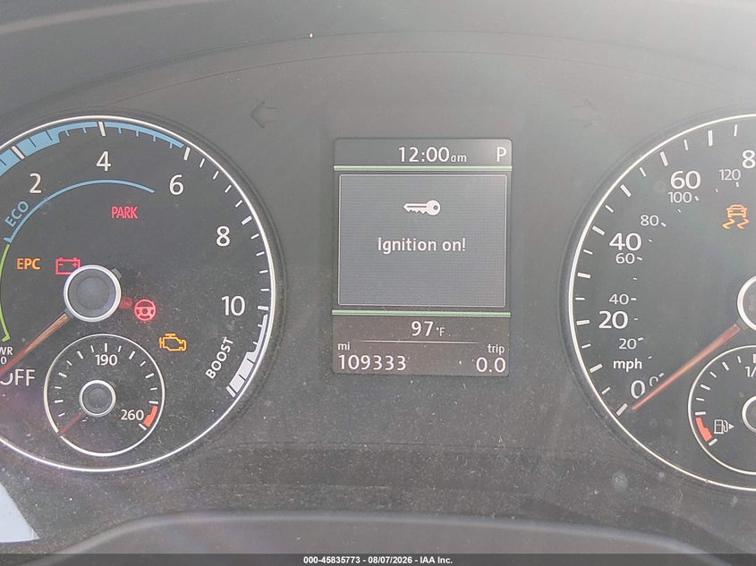 2014 VOLKSWAGEN JETTA HYBRID auction photo 7