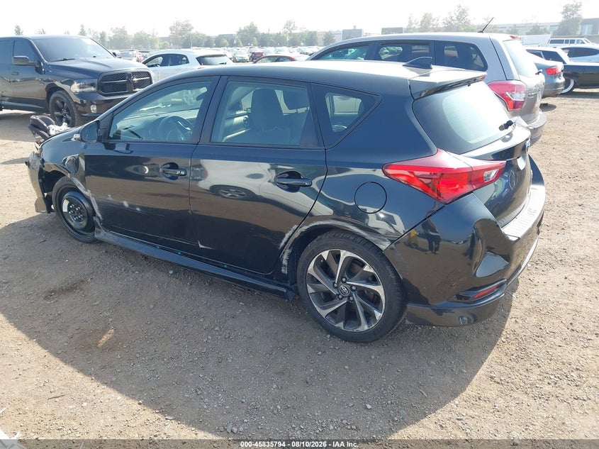 TOYOTA COROLLA IM 2018 VIN JTNKARJE5JJ562889