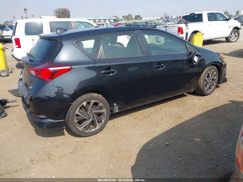 TOYOTA COROLLA IM 2018 VIN JTNKARJE5JJ562889