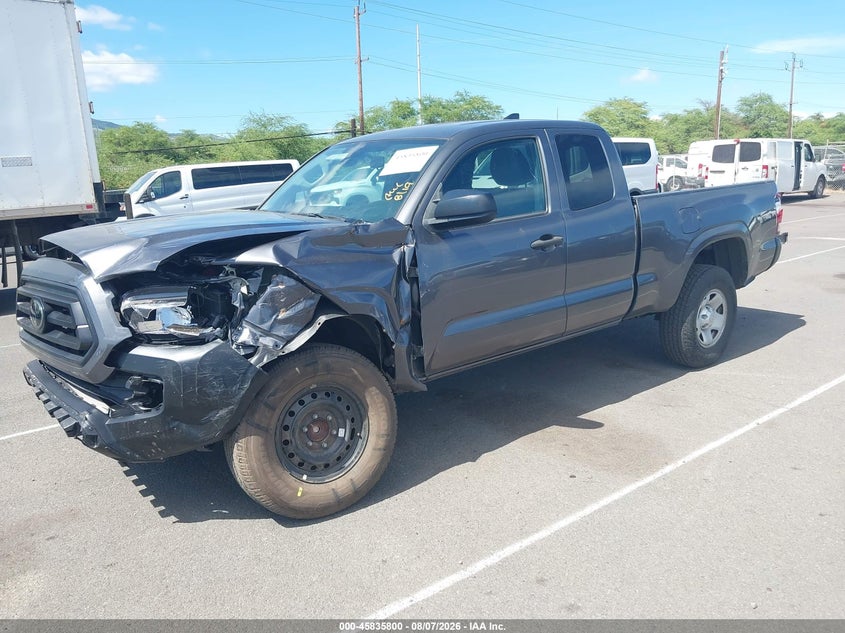 Vin: 3tyrx5gnxmt011564, lot: 46334701, toyota tacoma sr5 20212