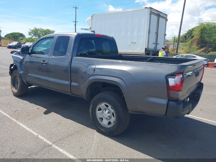Vin: 3tyrx5gnxmt011564, lot: 46334701, toyota tacoma sr5 20213