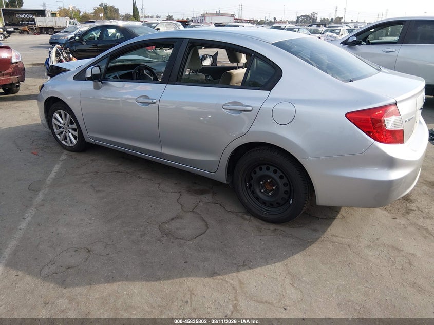 Vin: 19xfb2f83ce343815, lot: 46334703, honda civic ex 20123