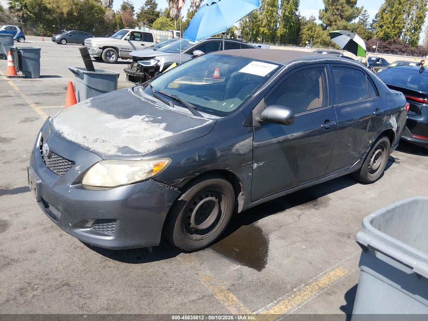 2010 TOYOTA COROLLA SEDAN 1.8L I-4 DOHC, VVT, 132HP