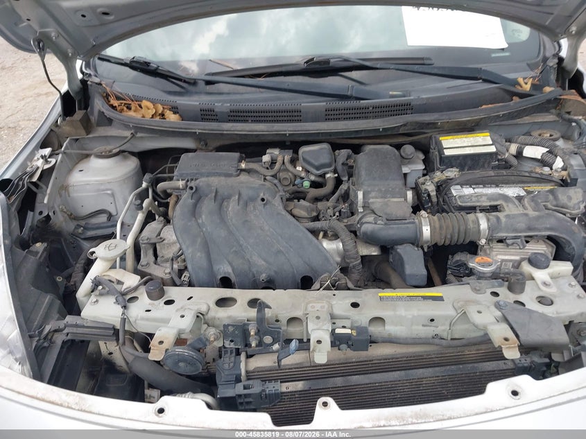2016 NISSAN VERSA SEDAN 1.6L I-4 DOHC, VVT, 109HP