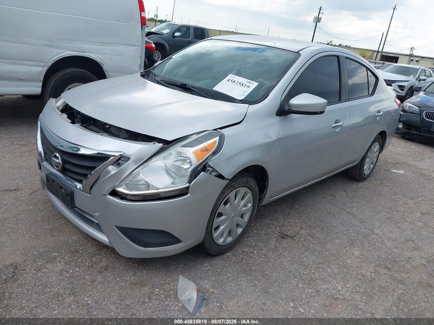 Vin: 3n1cn7ap3gl815876, lot: 46334720, nissan versa 1.6 s/1.6 s+/1.6 sl/1.6 sv 20162